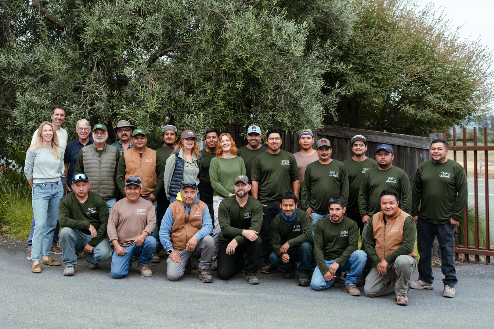 The full Geared for Growing team